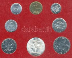 Vatikán 1977. 1L-500L 8klf értékű forgalmi sor dísztokban T:1
Vatican 1977. 1 Lira - 500 Lire collec...