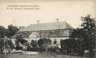 Marosludas kincstári telepkezelői lakás / apartment house