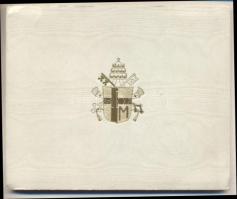 Vatikán 1980. 10L-500L 6klf értékű forgalmi sor dísztokban T:1
Vatican 1980. 10 Lire - 500 Lire coll...