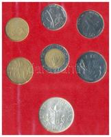 Vatikán 1983. 10L-1000L 7klf értékű forgalmi sor dísztokban T:1
Vatican 1983. 10 Lire - 1000 Lire co...