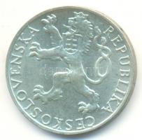 Csehszlovákia 1948. 50K Ag "Prágai felkelés" T:2
Czechoslovakia 1948. 50 Korun Ag "Pr...