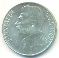 Csehszlovákia 1949. 50K Ag "Sztálin" T:2 Czechoslovakia 1949. 50 Korun Ag "Stalin" C:XF