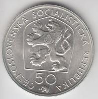 Csehszlovákia 1972. 50K Ag "Myslbek halálának 50. évfordulója" T:2
Czechoslovakia 1949. 10...