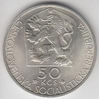 Csehszlovákia 1977. 50K Ag "Jan Kollar" T:2
Czechoslovakia 1977. 50 Korun Ag "Death o...