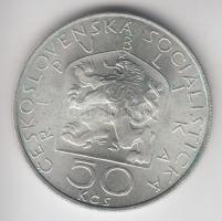 Csehszlovákia 1978. 50K Ag "Zdenek Nejedly" T:2
Czechslovakia 1978. 50 Korun Ag "Birt...