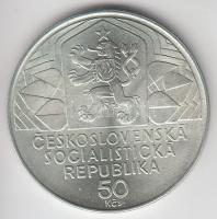 Csehszlovákia 1979. 50K Ag "1949-es Kommunista Hatalomátvétel 30. évfordulója" T:1-
Czecho...