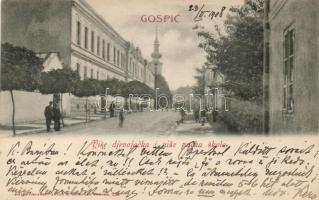Gospic, Goszpics, school