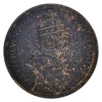 1896. 1K Ag "Millenium" jó állapotban lévő eredeti "Milleniumi Koronaérem - 1896&quot...