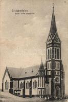 Budapest XX. Erzsébetfalva, Pesterzsébet, katolikus templom (fa)