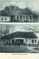 Székelykeve, Skorenovac; Hangya fogyasztási és hitelszövetkezet / co-operative store, bank