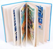 Kis magyar gyufacímke gyűjtemény berakóban, elsősorban sport témájú