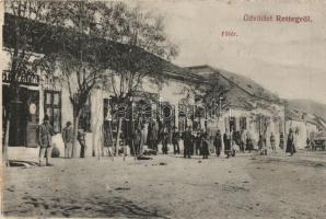 Retteg main square, pharmacy