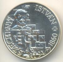 1991. 500Ft Ag "Széchenyi István" T:BU Tanúsítvánnyal