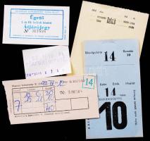 1940-1992 lóverseny fogadási jegyek