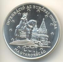 1994. 500Ft Ag "Integráció az EU-ba / Halászbástya" T:BU Tanúsítvánnyal!