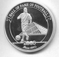 Uganda 2006. 2000Sh Ag "A labdarúgás halhatatlanjainak csarnoka - Franciaország 1990-es évek / ...