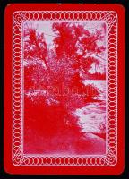 cca 1910 A. C. Bosselman Co. New York látképeken römikártya. Hiánytalan, jó állapotú pakli, aranyozo...