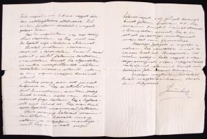 1912 Hivatalos levél Fischl és Wahl Juta- és Lenáruk Nagykereskedésének díszes fejléces papírján