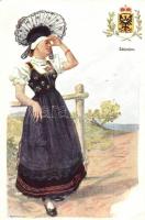 Silesia folklore, coat of arms, s: Karpellus (EB)