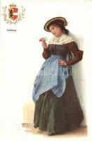 Salzburg folklore, coat of arms, s: Karpellus