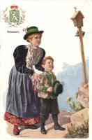 Styria folklore, coat of arms, s: Karpellus (EB)