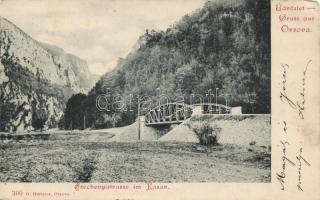 Kazán-szoros, Széchenyi road, bridge (EB)