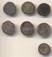 1626-1635. Denár Ag "II. Ferdinánd" (7xklf) T:vegyes