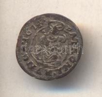 1674. Denár Ag "I. Lipót" T:2- Unger II.: 1107.