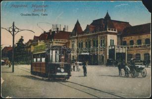 Nagyvárad railway station, tram (EM)