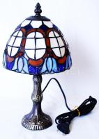 Tiffany lámpa, új szerű állapotban, m:33 cm, d:18 cm/ Tiffany lampe, good condition