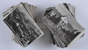279 db modern, fekete-fehér külföldi városképes lap