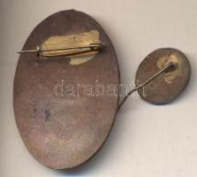 DN. "A Kisiparban végzett munkásságáért - 50 éves KIOSZ" zománcozott jelvény és kitűző T:2...