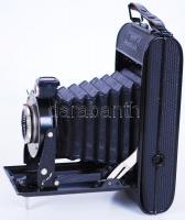 cca 1940 Franka Bonafix harmonikás fényképezőgép Ludwig-Dresden Victar f6,3/10,5cm objektívvel erede...