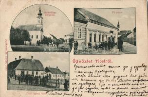 Titel corso, Main street, catholic church (EB)