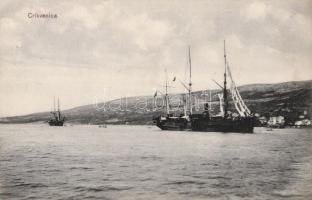 Crikvenica with sailing ships (EK)