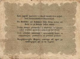 1848. 10Ft "Kossuth bankó" T:III kis szakadás