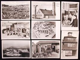 8 db fotó a buchenwaldi koncentrációs táborról