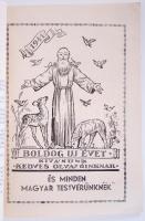 1941 Máriabesnyői zarándoknaptár 92p