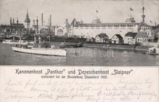 Kanonenbooten Panther und Sleipner