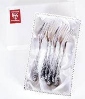 Solingen Justinus süteményes villa készlet, jelzett, eredeti dobozában