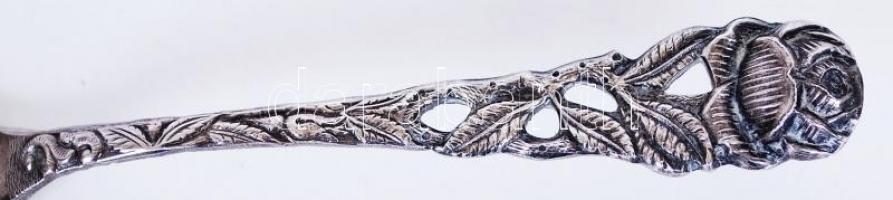 Solingen Justinus 2 db két ágú villa és egy tortalapát, jelzett, eredeti dobozában