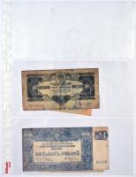 Vegyes orosz bankjegy gyűjtemény 1898-1961 közötti időszakból, 93db kizárólag klf bankjeggyel, szibé...
