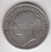 Nagy-Britannia 1886. 6p Ag "Viktória" T:2-,3 Great Britain 1886. Six Pence Ag "Victoria" C:VF,F