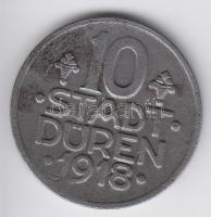 Német Államok / Düren 1918. 10pf szükségpénz T:2-
German States / Düren 1918. 10 Pfennig emergency c...