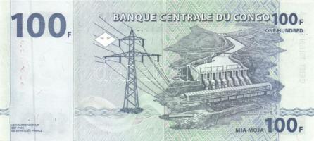Kongói Demokratikus Köztársaság 2000. 100Fr (3x) egymás utáni sorszámmal T:I,I-
Congo Democratic Rep...