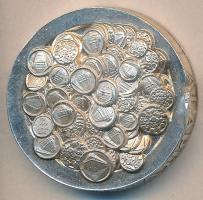 Lapis András (1942-) 1986. "Budapest Bank Részvénytársaság" Ag emlékérem (0.999/33.52g/30m...