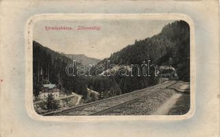 Körmöcbánya Zólyomvölgy railroad (wet damage)