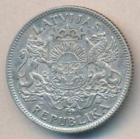 Lettország 1924. 1L Ag T:2
Latvia 1924. 1 Lats Ag C:XF