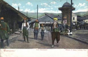 Sarajevo market place, folklore