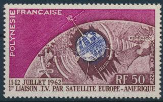 Az első műholdközvetítés, The first satellite broadcast